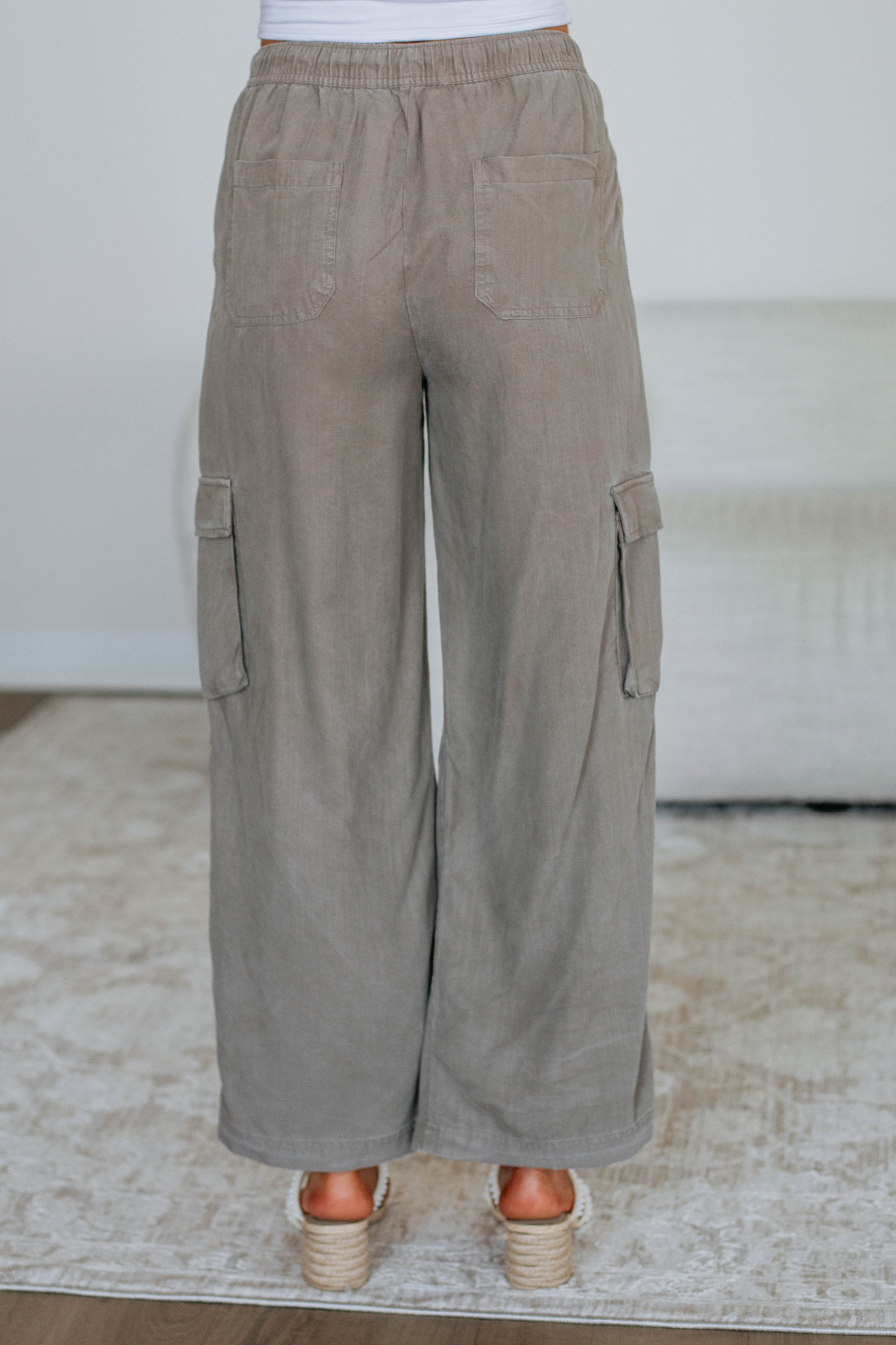 Wylie Cargo Pants - Taupe - Image 8